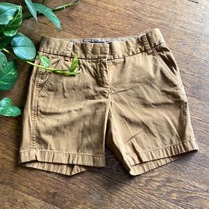 J Crew Chino Shorts size 00